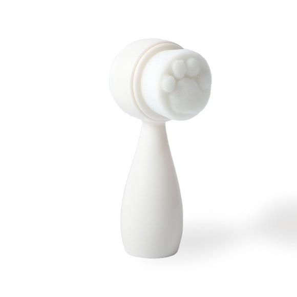 Minnieouse Cepillo de limpieza facial con mango Cuidado de la piel Belleza Poros portátiles Suministro exfoliante Regalos Viaje profesional Tratamientos faciales Blanco Tipo 3 Minnieouse CE013607-09B