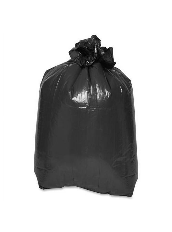 Special Buy Heavy-duty Low-density Trash Bags Extra Large Size - 60 gal - 38" Width x 58" Length x 1.50 mil (38 Micron) Thickness - Low Density - Black - 100/Carton