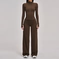 thumbnail image 1 of Top-kevin Two Piece Outfits Women Tracksuit Sets Long Sleeve Zip Up Jacket & Leggings for Gym Workout Set, 1 of 6