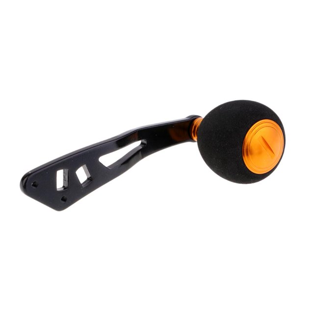 Carrete de mango de pesca, repuesto de perilla única, empuñaduras antideslizantes, accesorio para Baitcasting Oro Zulema Mango de carrete de pesca