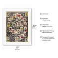 thumbnail image 2 of Italian Tarot Deck - Tarot of Marseilles - Vintage Magic Poster c.1860 - Bamboo Fine Art 290gsm Paper (Unframed) 17x22in, 2 of 4