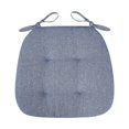 thumbnail image 1 of Cojín para silla shamjiam cojín de esponja para oficina decoración azul, 1 of 8