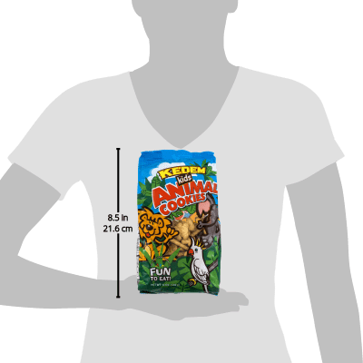 Pack of 12, Kedem Animal Cookies, 12 oz