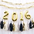 thumbnail image 5 of Efavormart 40" Shiny Metallic Gold Mylar Foil Helium/Air Number and Letter Balloons, 5 of 8