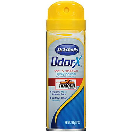 Dr Scholls Odor X Destroy Foot & Sneaker Deodorant Sport Spray 4.7oz