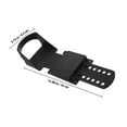 thumbnail image 2 of OULII 1 Pair of Exercise Rowing Machine Supplies Black Plastic Muscle Training for Home Gym, 2 of 8
