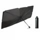 thumbnail image 1 of Protect your car from the sun with this portable foldable car windshield sun visor, 1 of 4