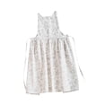 thumbnail image 2 of deevoka American Country Floral Pattern Woodworking Apron Painting Apron for Welding White, 2 of 9
