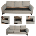 XCEL 3 Pack 27" x 20" x 1" Sofa Cushion Support, Chair Cushion Support