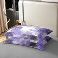 thumbnail image 4 of Erosebridal Housse de Couette Moderne Abstraite 100 % Coton Double, Literie Violette Format Double, Adultes Ados, Réversible 3 Pcs (Sans Couette), 4 of 6