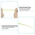 thumbnail image 3 of Unique Bargains 0.8mm x 109 Yard Nylon Satin Cord 0.8mm Beading String Braided Rope, Fluorescent Yellow, 3 of 6