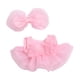 thumbnail image 5 of Ropa de muñeca de peluche, accesorios para fotos, ropa para muñecas, disfraces para muñecas de 15 a 17 cm, accesorios elegantes y suaves para vestir Rosa, 5 of 8