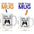 thumbnail image 3 of 30th Birthday Gift, 30th Birthday Mug, Funny 30th Gifts For Gamer, Him, Men, Husband, Brother, Son, Thirty, 30, Happy 30th Gaming Birthday, Ceramic Novelty Coffee Mugs 11oz, 15oz Mug, Te, 3 of 3
