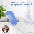 thumbnail image 5 of Pilling Shaver, Portable USB Rechargeable Clothes Pilling Shaver, Pilling Machine for Sweaters/Clothes/Curtains/Carpets, 5 of 5
