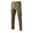 thumbnail image 2 of ZHUGeLI Mens Ripped Jeans,Distressed Destroyed Slim Fit Straight Leg Denim Pant with Holes, 2 of 4