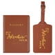 thumbnail image 1 of Funda de pasaporte de viaje Funda de pasaporte de cuero PU Funda protectora de certificado a prueba de agua Funda de cuero para tarjetas de pareja, 1 of 6