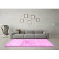 thumbnail image 3 of Ahgly Company Indoor Round Persian Pink Traditional Area Rugs, 5' Round, 3 of 4
