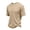 Khaki, variant on Mens T-Shirts Crew Neck Quick Dry Moisture Wicking Lightweight Breathable Short Sleeve Performance for Gym Light Blue 3XL