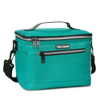 Tirrinia Insulated Lunch Bag, Leakproof Thermal Reusable Lunch Box Tote, Adult, Teal, 8 L Capacity