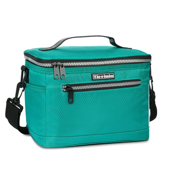 Tirrinia Insulated Lunch Bag, Leakproof Thermal Reusable Lunch Box Tote, Adult, Teal, 8 L Capacity