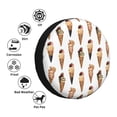thumbnail image 5 of Rv Spare Tire Cover 16 inch - Ice Cream No.J9041 Tire Covers for Trailers, Adjustable Camper Spare Tire Cover, 5 of 7