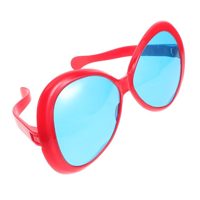 CHICHUMID Gafas De Sol Rojas Divertidas Para Fiesta Con Gigante Y Estilo Tropical