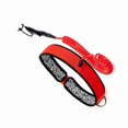 thumbnail image 2 of Surfboard Waist Leash 7mm Thick 10ft Coiled Surf Board Leash SUP Stand Up Paddleboard Leash, 2 of 5