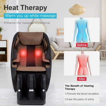 Shiatsu Massage Chairs Full Body and Recliner Zero Gravity ...