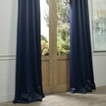 thumbnail image 2 of Navy Blue Grommet Blackout Room Darkening Curtain (1 Panel), Navy Blue, 50W X 108L, 2 of 6