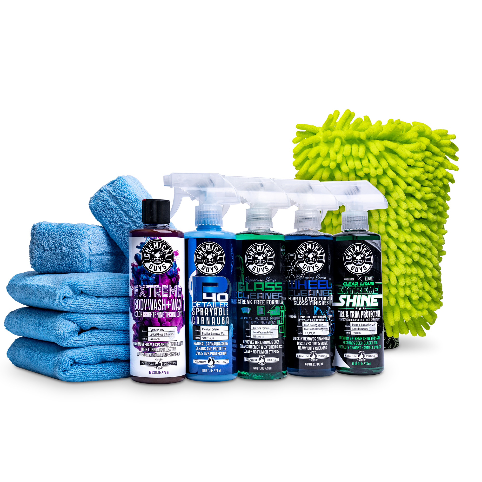 Chemical Guys HOL368 Complete Wash, Shine & Protect Car Care Kit