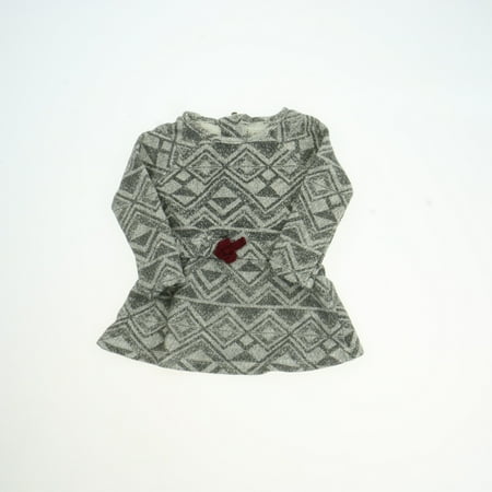 

Pre-owned Lucky Brand Girls Grey Dress size: 12 Months