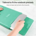 thumbnail image 3 of Laptop Sleeve Case 13 14 15.4 15.6 Inch for HP Dell Notebook bag for Macbook Air Pro 13.3 13.6 Shockproof Case for Men Women (Mint Green,13 Inch), 3 of 6