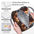 thumbnail image 3 of Balery Lava Dragon Bolsa de Almuerzo para Mujeres, Caja de Almuerzo, Bolsa de Almuerzo Pequeña Impermeable, Tote de Almuerzo Reutilizable con Gran Capacidad, 3 of 6