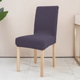 thumbnail image 1 of COM1950s Stretch Chair Slipcovers, Elastic Dining Chair Covers with Full Coverage Protection, Washable Polyester Fabric, Leaf Pattern Design, 1 of 7