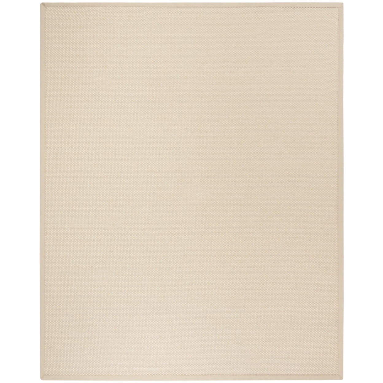 SAFAVIEH Natural Fiber Clarissa Solid Sisal Area Rug, Ivory/Light Beige, 8' x 10'