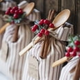 thumbnail image 4 of 500/50pcs Mini Artificial Red Berries DIY Floral Wreath Ornament Fake Berry Cherry Stamen Christmas New Year Party Home Decor, 4 of 9