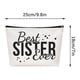 thumbnail image 2 of Sister Sister Gift Missing You Send Love Makeup Case Toiletry Bag Friend Makeup Bag For Friend Gifts, 2 of 4