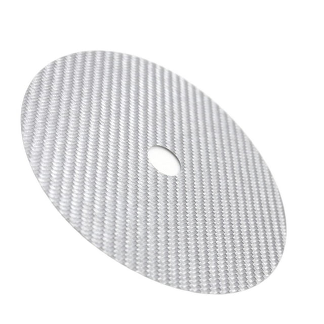 Milaget CD Stabilizer Tuning Mat Carbon Fiber DVD Top Player Turntable 0.2mm White