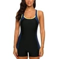 thumbnail image 1 of Charmo Maillots de Bain une Pièce pour Femmes, Shorty, Maillot de Sport, 1 of 7