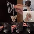 thumbnail image 3 of Metal mariposa 3D corea pinzas Ins pelo Clips accesorio para el cabellopangjing, 3 of 4
