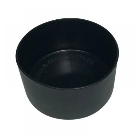 

FANTADOOL Protective Silicone Boot Anti-Slip Bottom Sleeve Cover Silicone Flex Boot for Sports Water Bottles-Black