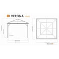 thumbnail image 3 of Gazébo Verona de Sojag, 3 of 7
