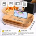 thumbnail image 2 of AYGXU Air Fryer Paper Liners, Disposable Liner for Ninja Dual Fryer, Parchment Paper, Food Grade and Baking Waterproof Oil Proof, Roasting（125PCS）, 2 of 6