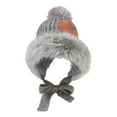 thumbnail image 4 of Winter Jacquard Hat With Large Ear For Cold Weather And Comfortable Fit Womens Knit Beanie Hat Fleece Lined Winter, 4 of 4
