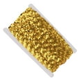 thumbnail image 3 of keepw Sequins Paillette Ribbon Trim Braid Trim Lace DIY Sewing Clothing Gold 13m, 3 of 6