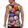 thumbnail image 6 of Rocae Easter Eggs1 for Men's Workout Tank Top Men's Running Tank Top Dry Fit Athletic Workout Tank TopsX-Large, 6 of 9