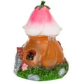 thumbnail image 3 of Northlight 7" Solar Lighted Flower Teapot Outdoor Garden Statue, 3 of 5