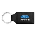 thumbnail image 1 of iPick Image for Ford Focus Rectangular Black Leatherette Key Chain, Official Licensed, 1 of 4