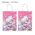 Hello Kitty Unicorn Handbag Candy Bag Gift Box Kraft Paper Bag Birthday