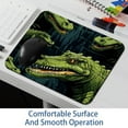 thumbnail image 6 of Crocodile Printed Non-Slip Rubber Bottom Gaming Mouse Pad 8.3x9.8 Inch Square Office and Gaming Mouse Mat, 6 of 6